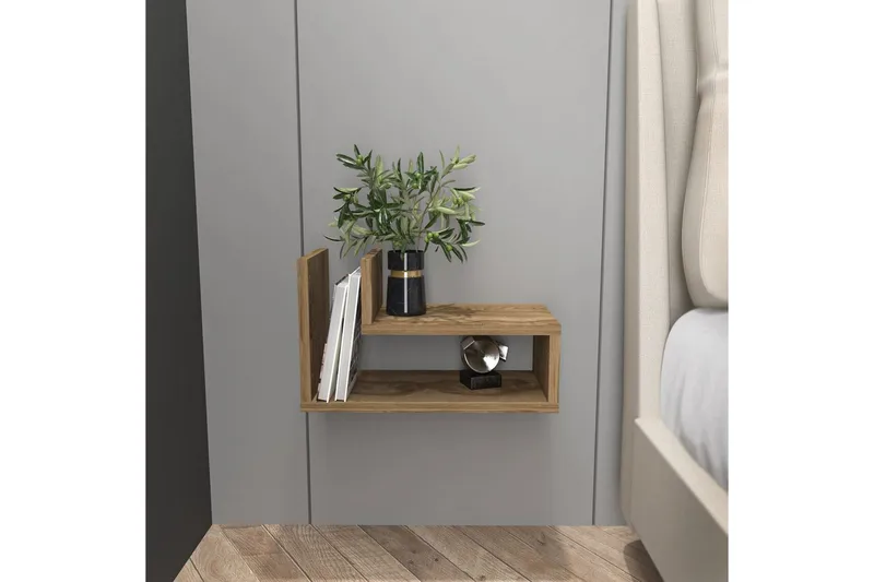 Jarlech Nattbord 45 cm - Eik - Møbler - Bord - Avlastningsbord - Sengebord & nattbord