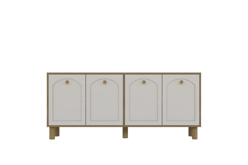 Jasvindir Konsollbord 180 cm - Brun/Hvit - Møbler - Bord - Avlastningsbord - Gangbord