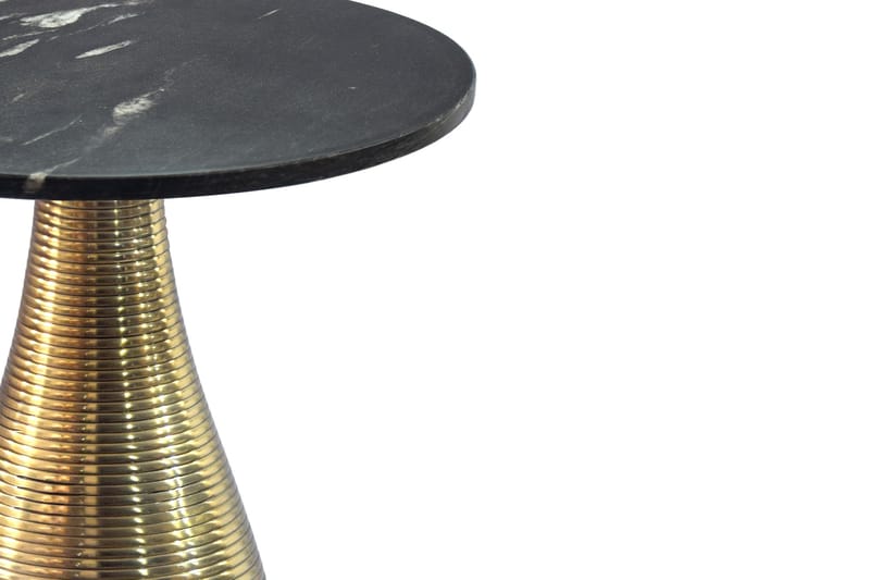 Junara sidebord 40 cm - Svart og gull - Møbler - Bord - Avlastningsbord - Lampebord & sidebord