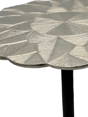 Junova sidebord 29 cm industriell stil - Sølvfarget og svart - Møbler - Bord - Avlastningsbord - Lampebord & sidebord