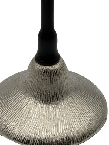 Junova sidebord 29 cm industriell stil - Sølvfarget og svart - Møbler - Bord - Avlastningsbord - Lampebord & sidebord