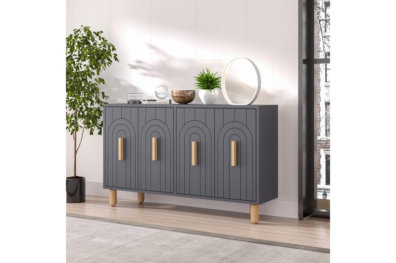 Kambuku Konsollbord 120 cm - Antrasitt - Møbler - Bord - Avlastningsbord - Gangbord