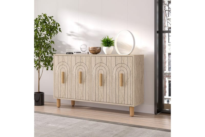 Kambuku Konsollbord 120 cm - Beige - Møbler - Bord - Avlastningsbord - Gangbord