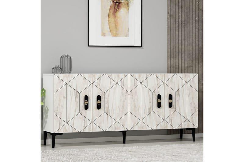 Kaysie Konsollbord 150 cm - Hvit - Møbler - Bord - Avlastningsbord - Gangbord