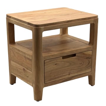 Kelira nattbord 45 cm - Varm lysebrun - Møbler - Bord - Avlastningsbord - Sengebord & nattbord