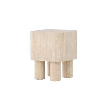 Klirou Sidebord 40 cm - Beige - Møbler - Bord - Avlastningsbord - Lampebord & sidebord