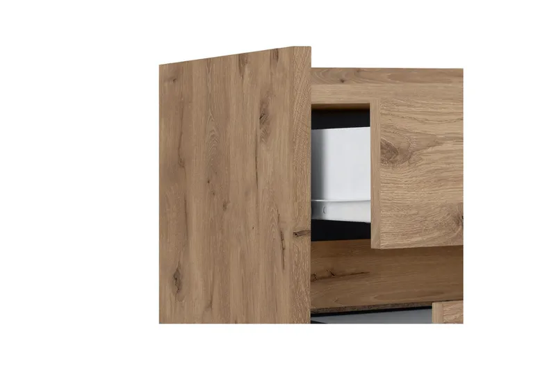 Kommode Kosmo Viking Eik, 4 skuffer - Viking Eik, 4 skuffer - Møbler - Bord - Avlastningsbord - Gangbord