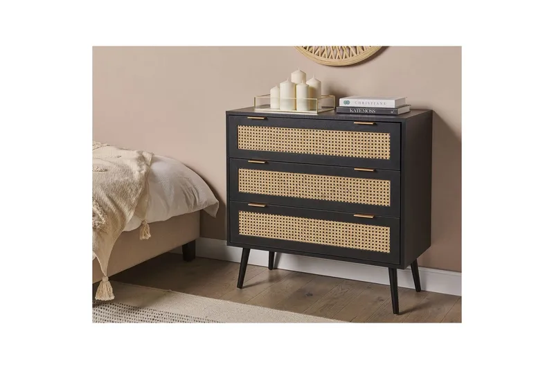 Kommode Opoco med 3 skuffer - Oppbevaring - Oppbevaringsmøbler - Kommode - Entrekommode