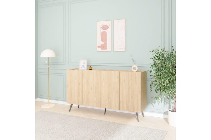 Konsoll Bulskoll Eik - Mellomfarget tre - Møbler - Bord - Avlastningsbord - Gangbord