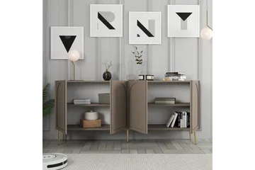 Konsoll Hazim Atlas / Gull - Gull/Multifarget - Møbler - Bord - Avlastningsbord - Gangbord