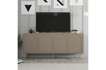Konsoll Hazim Atlas / Gull - Gull/Multifarget - Møbler - Bord - Avlastningsbord - Gangbord