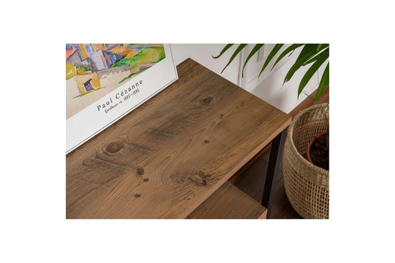 Konsoll Hemani Atlantic Furu Svart - Atlantic Furu Svart - Møbler - Bord - Avlastningsbord - Gangbord