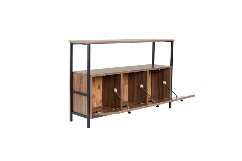 Konsoll Hemani Svart Valnøtt - Svart Valnøtt - Møbler - Bord - Avlastningsbord - Gangbord