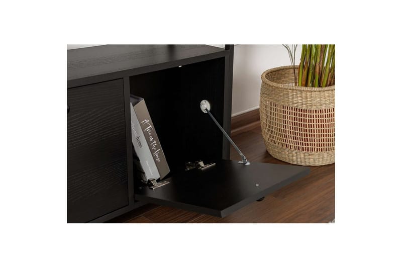 Konsoll Hemani Tre Svart Svart - Tre Svart Svart - Møbler - Bord - Avlastningsbord - Gangbord