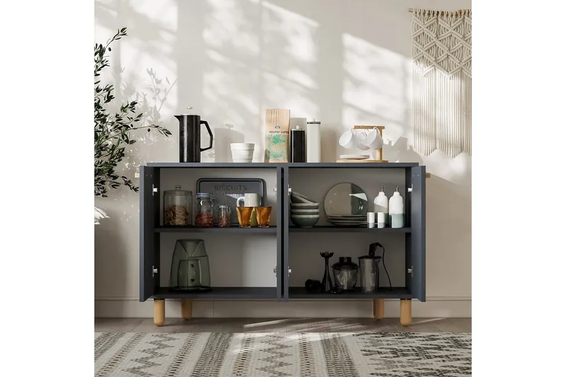 Konsoll Hungirr Antrasitt - Antrasitt - Møbler - Bord - Avlastningsbord - Gangbord