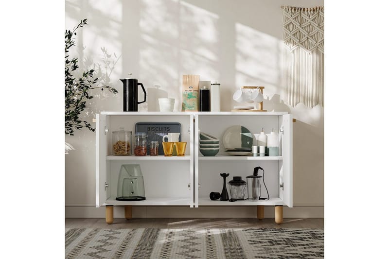 Konsoll Hungirr Hvit - Hvit - Møbler - Bord - Avlastningsbord - Gangbord