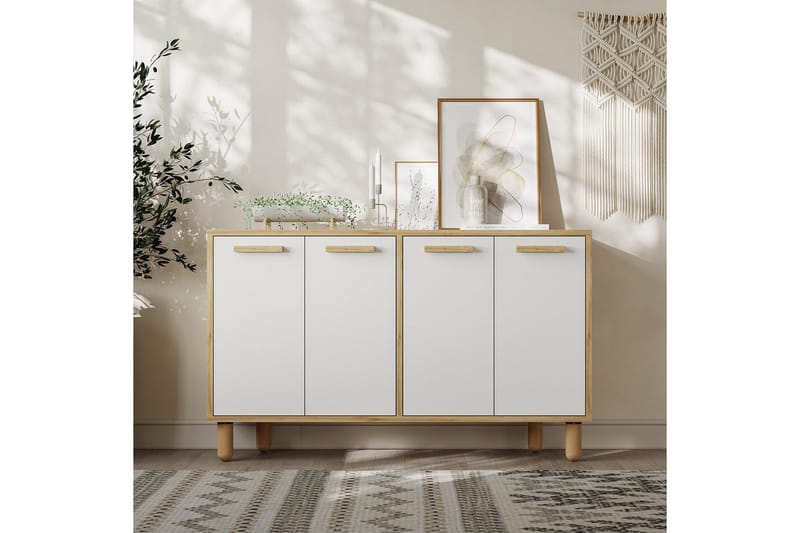 Konsoll Hungirr Sudamaleik / Hvit - Sudamaleik / Hvit - Møbler - Bord - Avlastningsbord - Gangbord