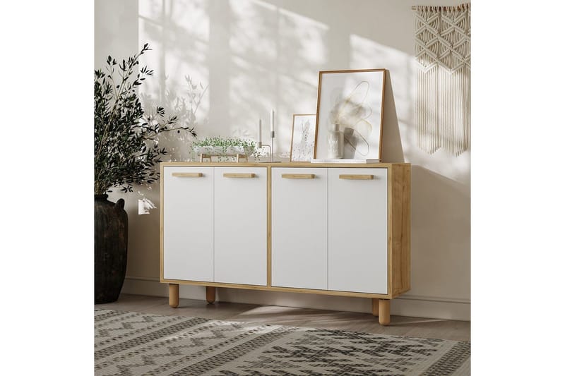 Konsoll Hungirr Sudamaleik / Hvit - Sudamaleik / Hvit - Møbler - Bord - Avlastningsbord - Gangbord