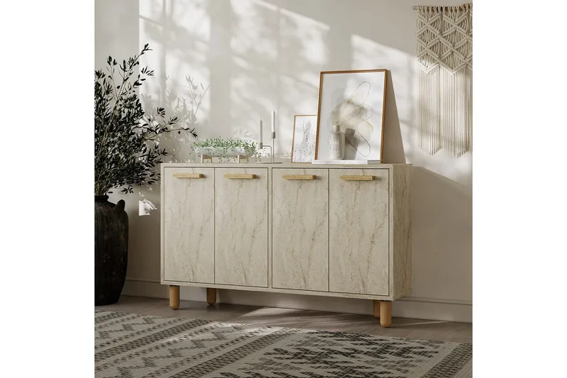 Konsoll Hungirr Traverten - Traverten - Møbler - Bord - Avlastningsbord - Gangbord