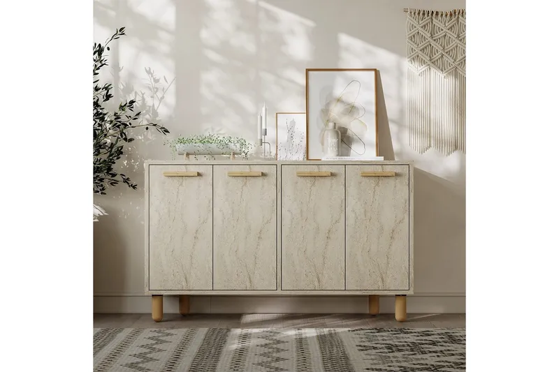 Konsoll Hungirr Traverten - Traverten - Møbler - Bord - Avlastningsbord - Gangbord