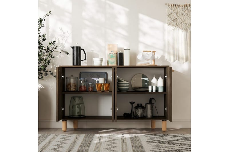 Konsoll Hungirr Valnøtt - Valnøtt - Møbler - Bord - Avlastningsbord - Gangbord