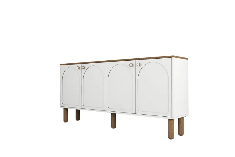 Konsoll Hvit - Hvit - Møbler - Bord - Avlastningsbord - Gangbord