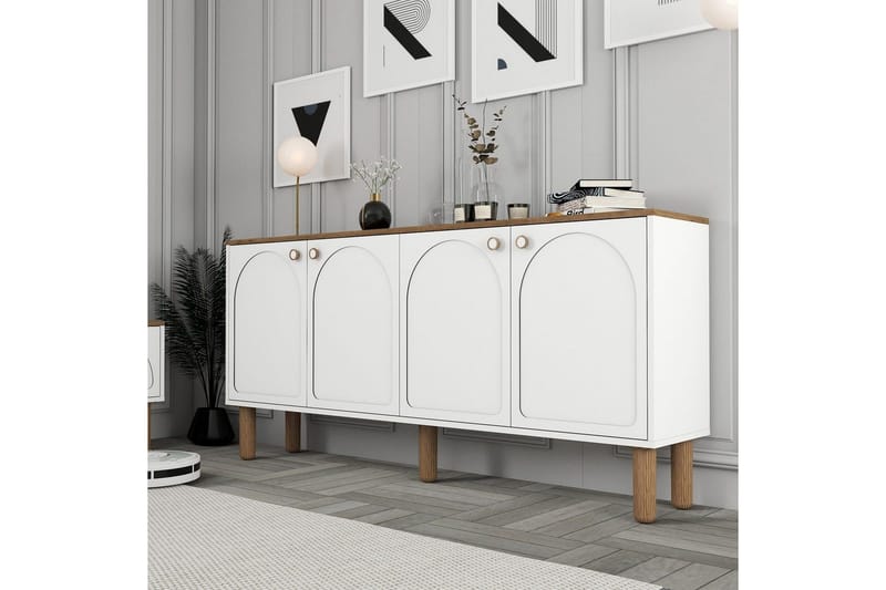 Konsoll Hvit - Hvit - Møbler - Bord - Avlastningsbord - Gangbord