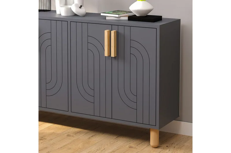 Konsoll Januka Antrasitt - Antrasitt - Møbler - Bord - Avlastningsbord - Gangbord