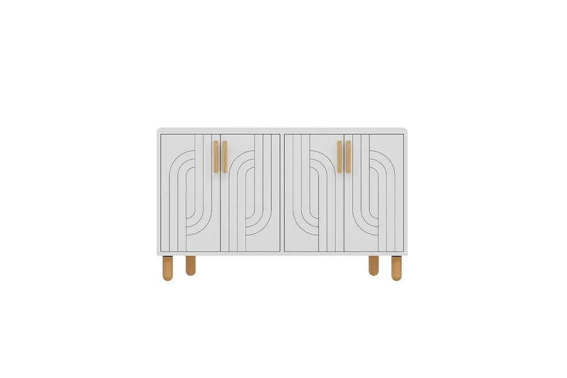 Konsoll Januka Hvit - Hvit - Møbler - Bord - Avlastningsbord - Gangbord