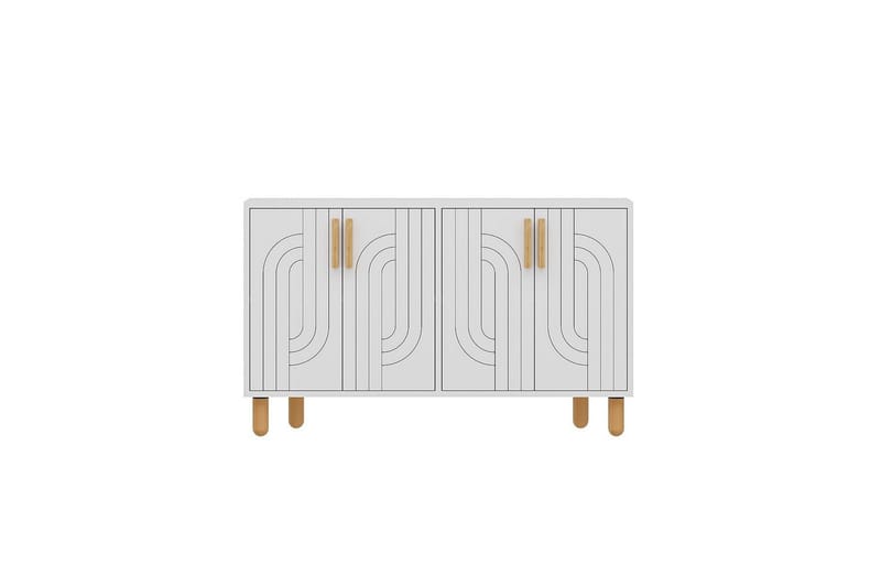 Konsoll Januka Hvit - Hvit - Møbler - Bord - Avlastningsbord - Gangbord