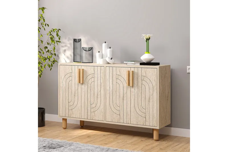 Konsoll Januka Traverten - Traverten - Møbler - Bord - Avlastningsbord - Gangbord