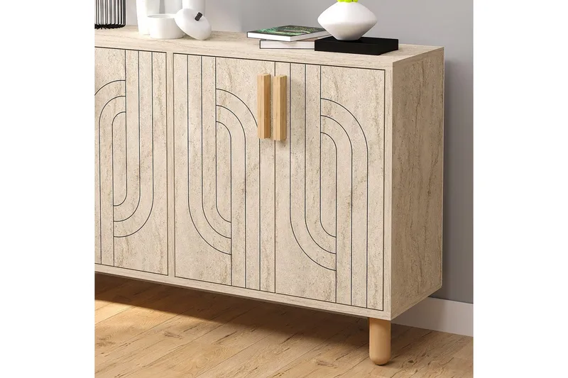 Konsoll Januka Traverten - Traverten - Møbler - Bord - Avlastningsbord - Gangbord