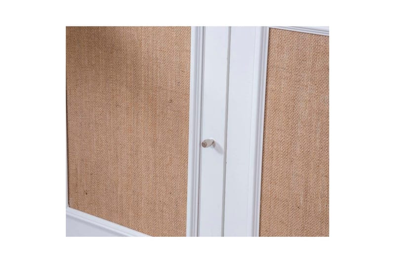 Konsoll Jatinder Hvit / Eik - Mellomfarget tre/Hvit - Møbler - Bord - Avlastningsbord - Gangbord