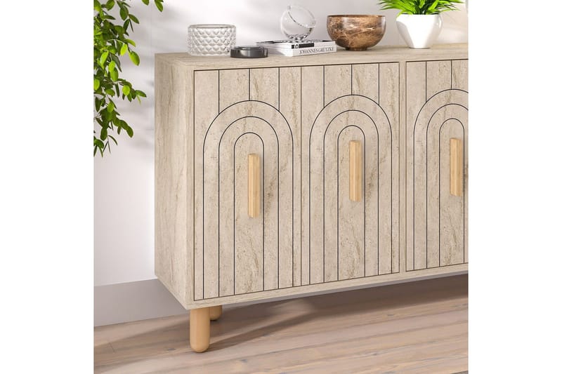 Konsoll Kambuku Traverten - Traverten - Møbler - Bord - Avlastningsbord - Gangbord