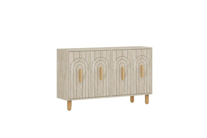 Konsoll Kambuku Traverten - Traverten - Møbler - Bord - Avlastningsbord - Gangbord