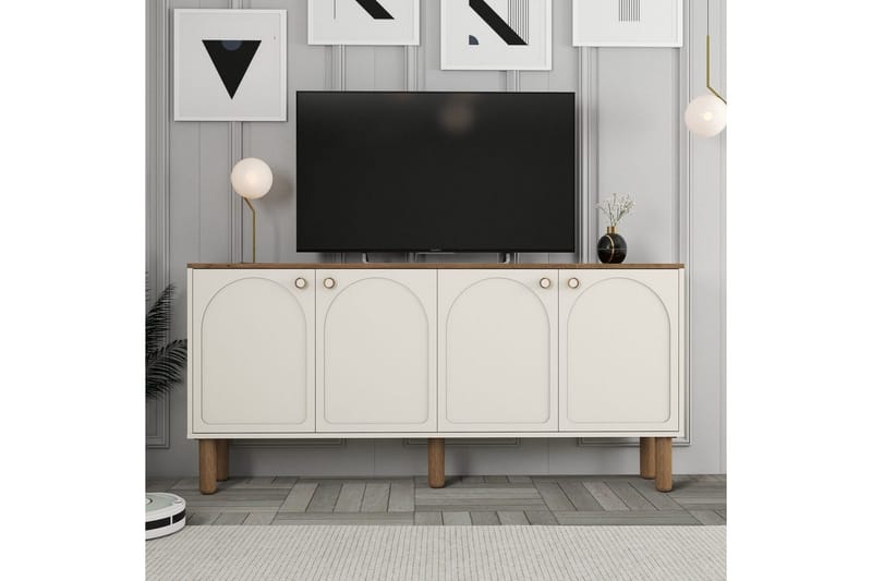 Konsoll Krem - Krem - Møbler - Bord - Avlastningsbord - Gangbord