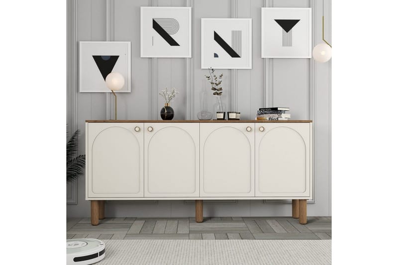 Konsoll Krem - Krem - Møbler - Bord - Avlastningsbord - Gangbord