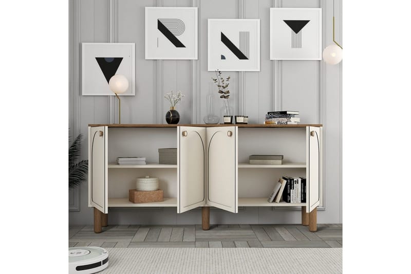 Konsoll Krem - Krem - Møbler - Bord - Avlastningsbord - Gangbord