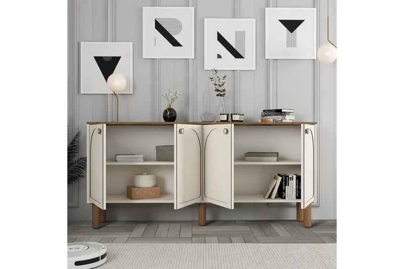 Konsoll Krem - Krem - Møbler - Bord - Avlastningsbord - Gangbord