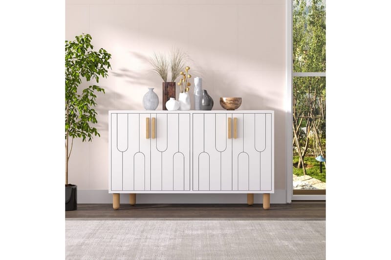 Konsoll Masateru Hvit - Hvit - Møbler - Bord - Avlastningsbord - Gangbord