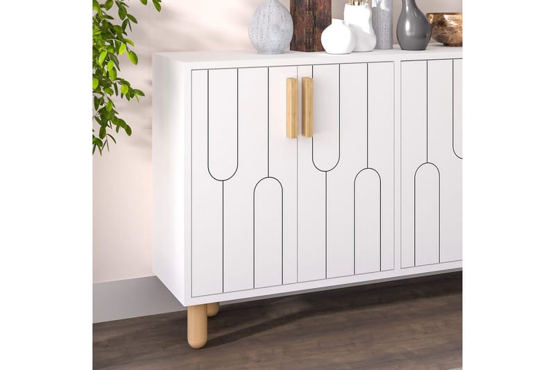 Konsoll Masateru Hvit - Hvit - Møbler - Bord - Avlastningsbord - Gangbord