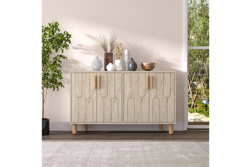 Konsoll Masateru Traverten - Traverten - Møbler - Bord - Avlastningsbord - Gangbord