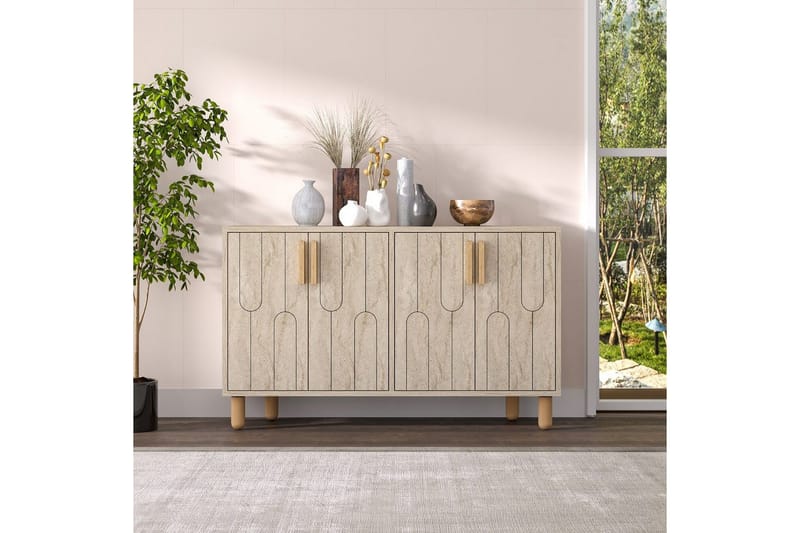 Konsoll Masateru Traverten - Traverten - Møbler - Bord - Avlastningsbord - Gangbord