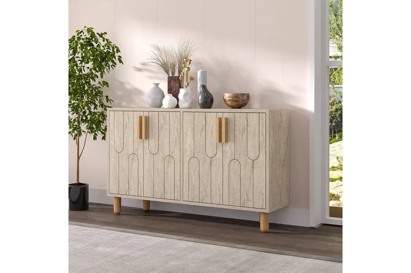 Konsoll Masateru Traverten - Traverten - Møbler - Bord - Avlastningsbord - Gangbord