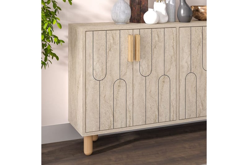 Konsoll Masateru Traverten - Traverten - Møbler - Bord - Avlastningsbord - Gangbord