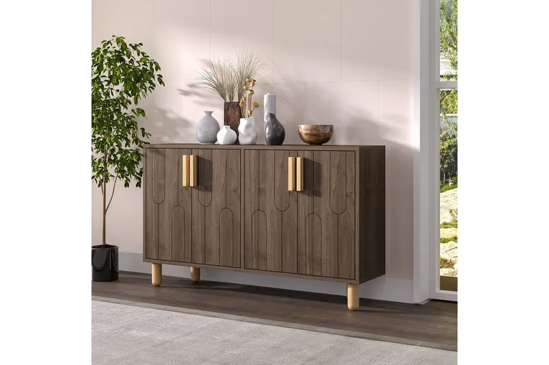 Konsoll Masateru Valnøtt - Valnøtt - Møbler - Bord - Avlastningsbord - Gangbord