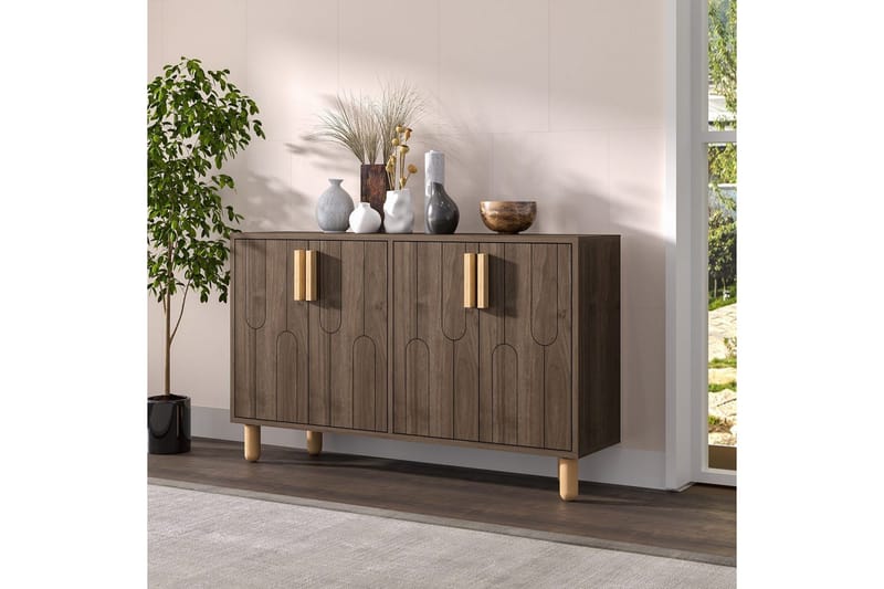 Konsoll Masateru Valnøtt - Valnøtt - Møbler - Bord - Avlastningsbord - Gangbord