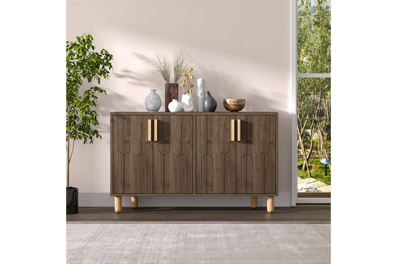 Konsoll Masateru Valnøtt - Valnøtt - Møbler - Bord - Avlastningsbord - Gangbord