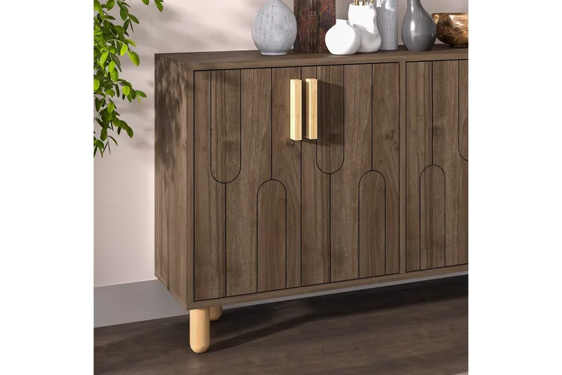 Konsoll Masateru Valnøtt - Valnøtt - Møbler - Bord - Avlastningsbord - Gangbord