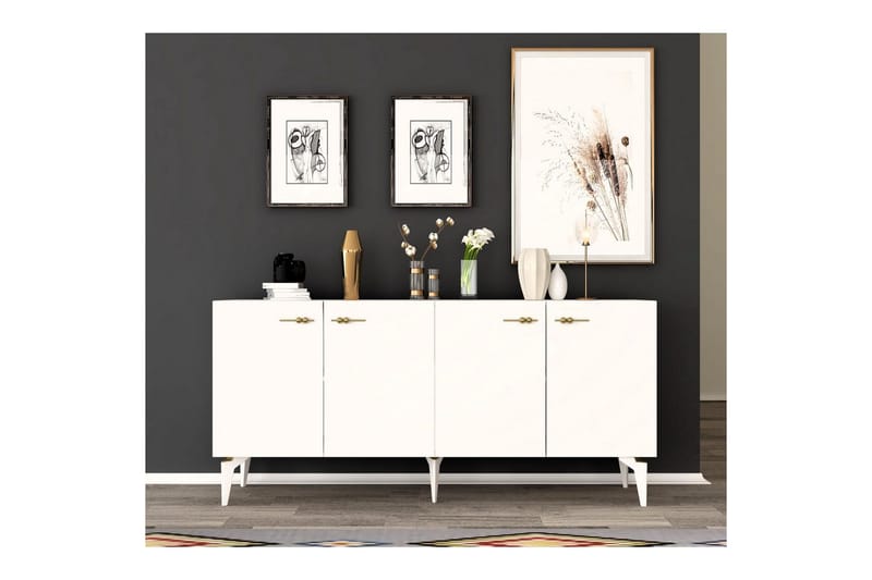Konsoll Miyuki Hvit - Hvit - Møbler - Bord - Avlastningsbord - Gangbord